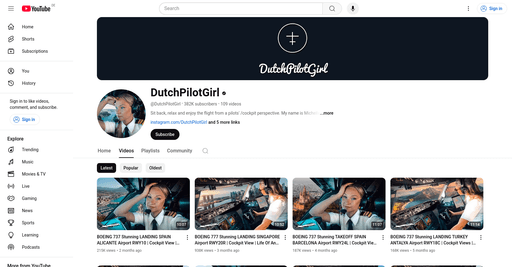 Top 10 Pilot Youtubers to Watch in 2025 - My Framer Site