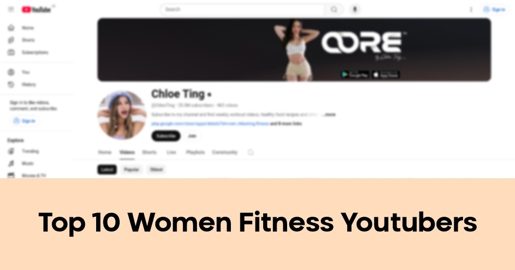 Top 10 Women Fitness Youtubers to Watch in 2025 - My Framer Site