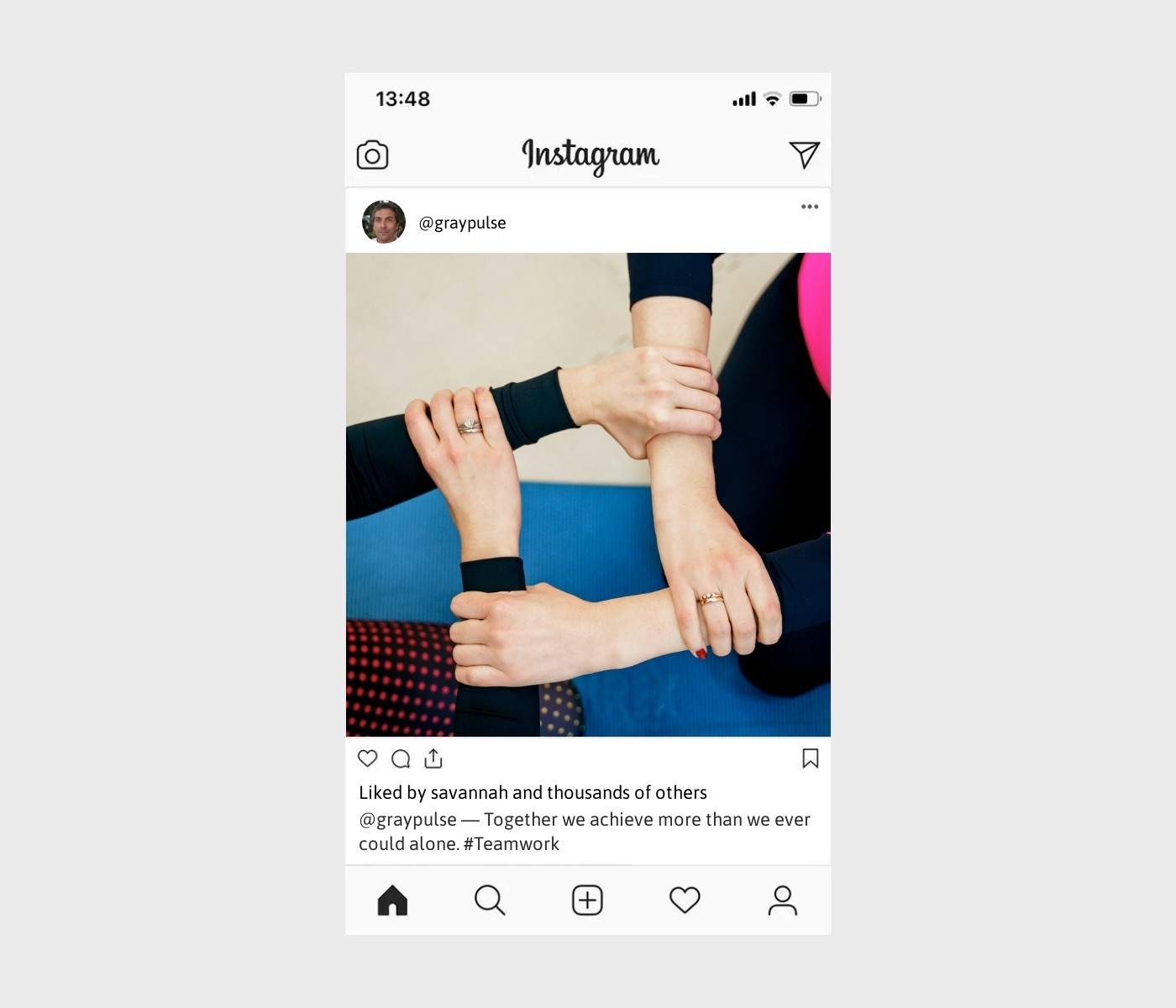 team-captions-for-instagram