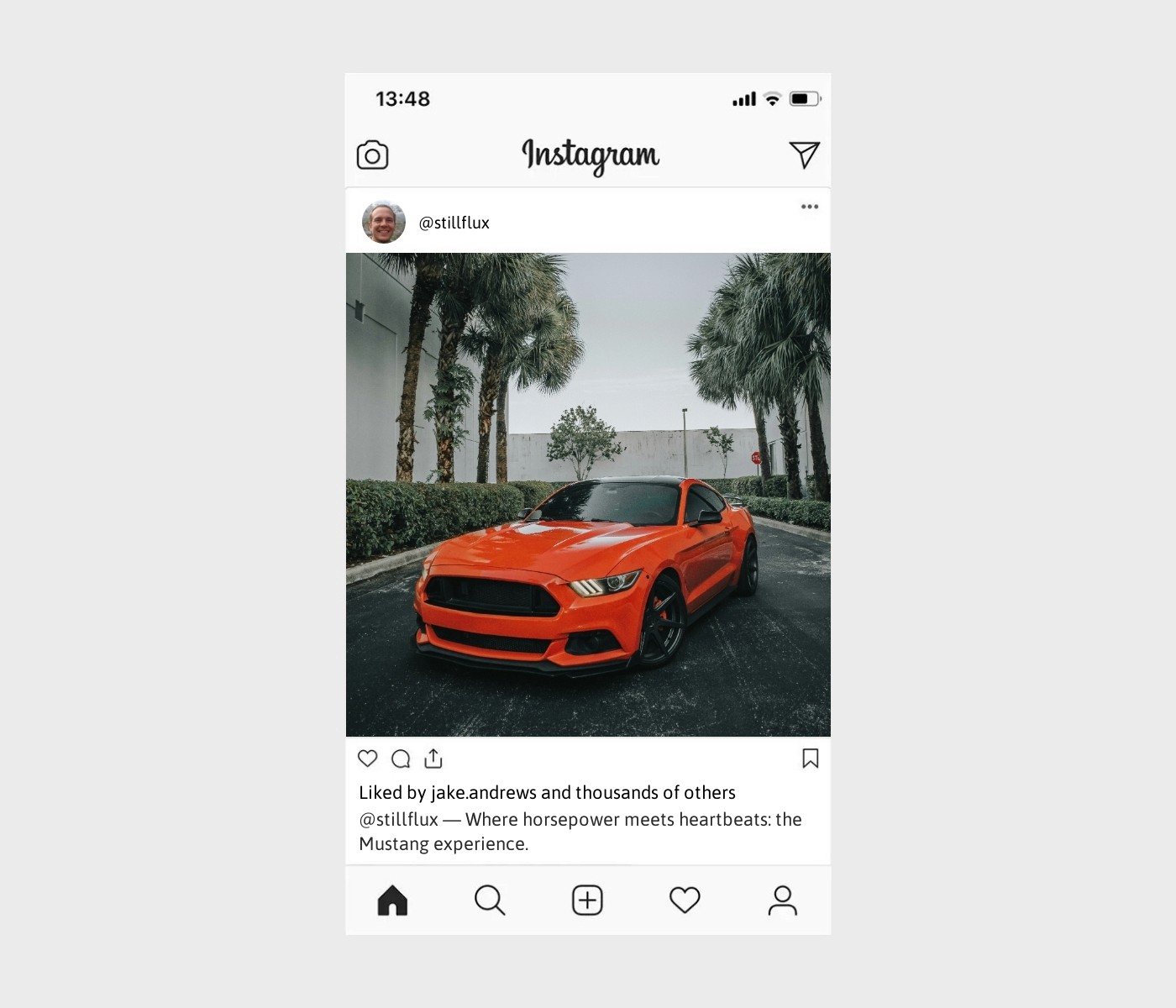 mustang-captions-for-instagram