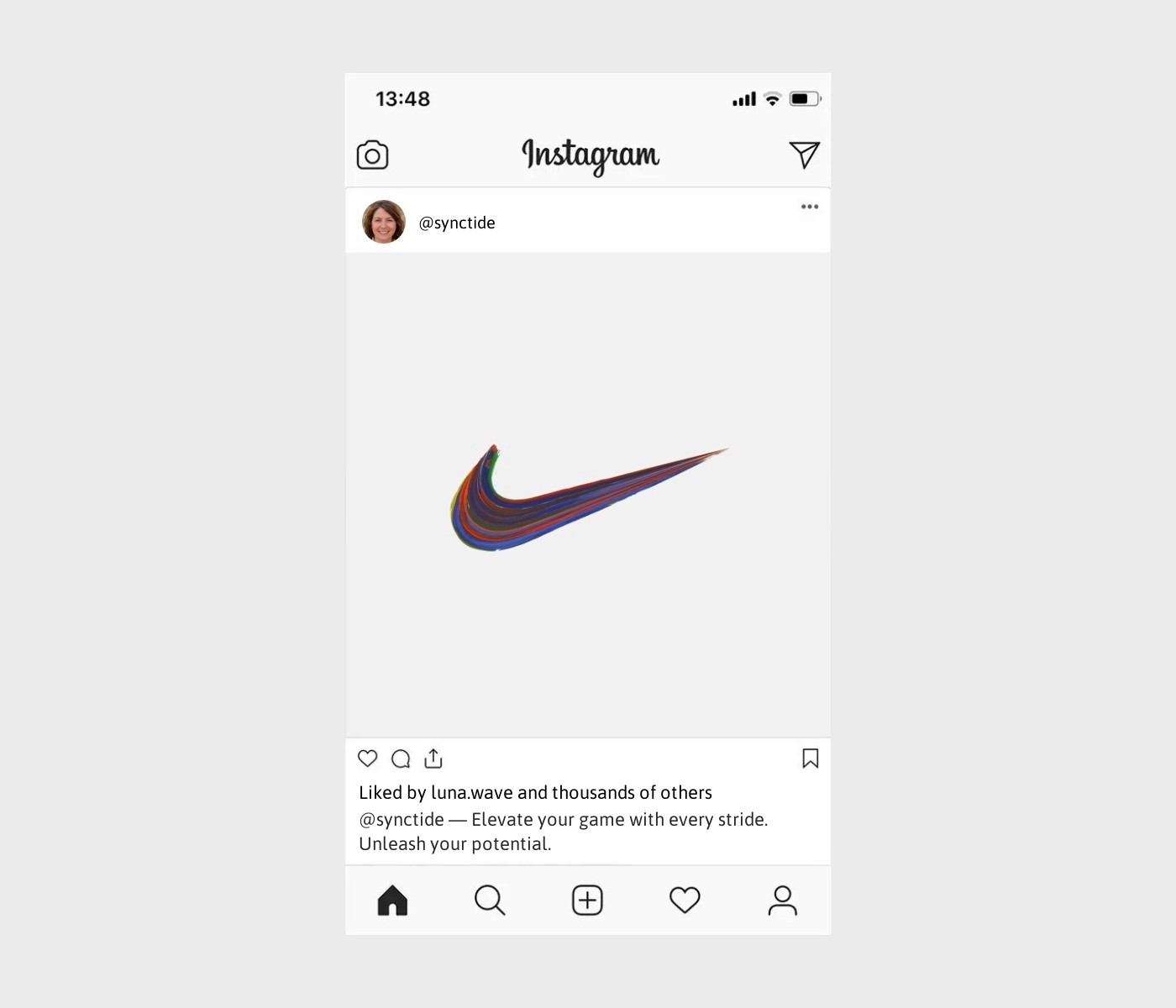 nike-captions-for-instagram