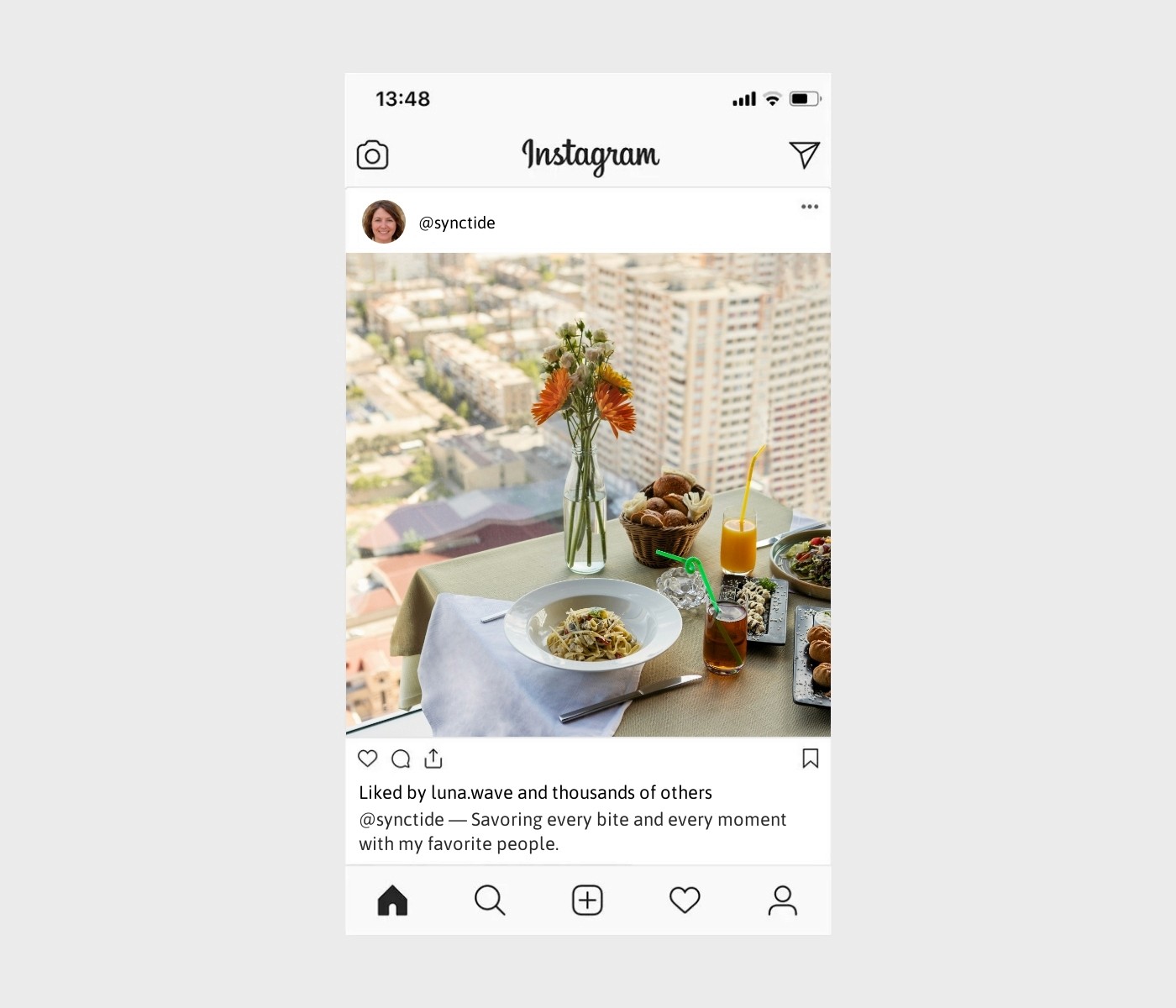 food-with-friends-captions-for-instagram