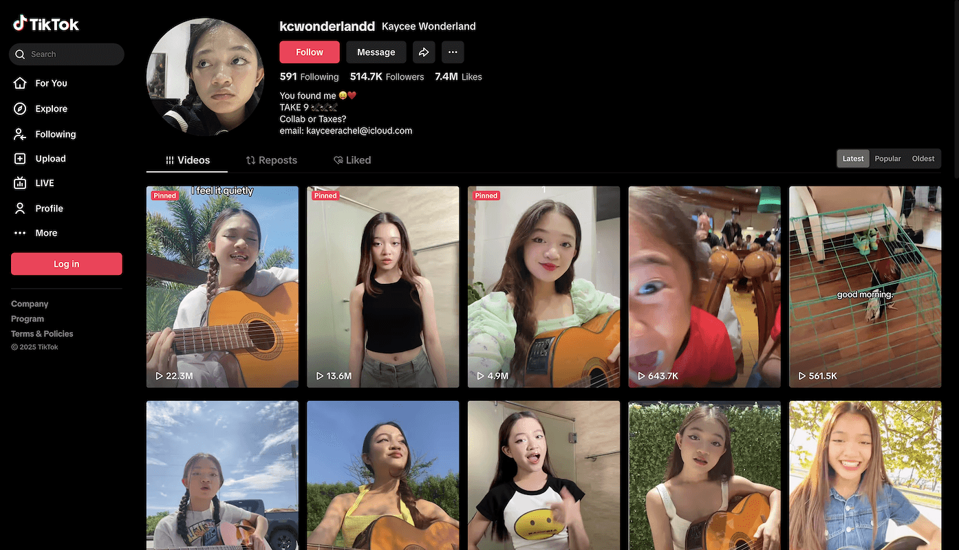 Kaycee in Wonderland