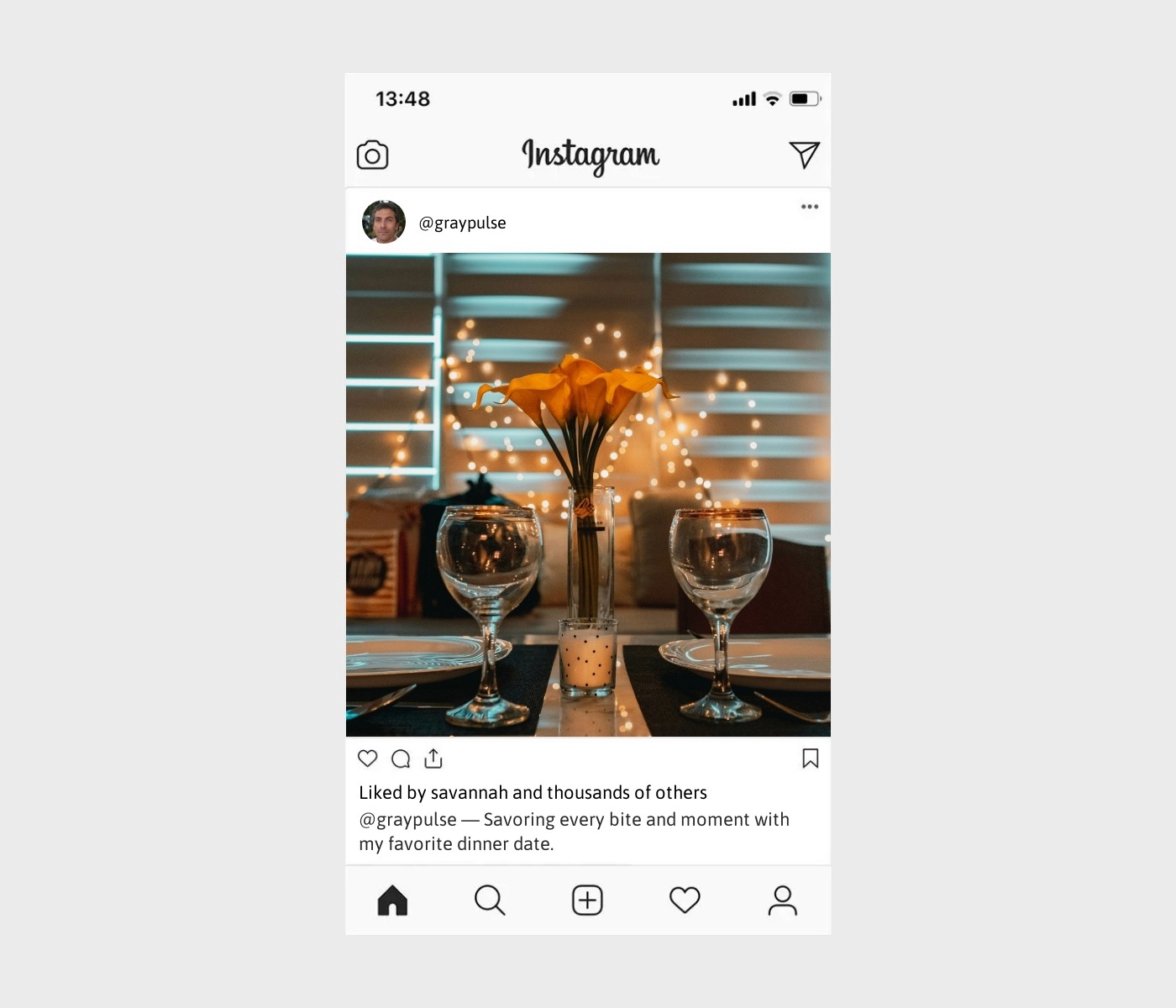 dinner-date-captions-for-instagram