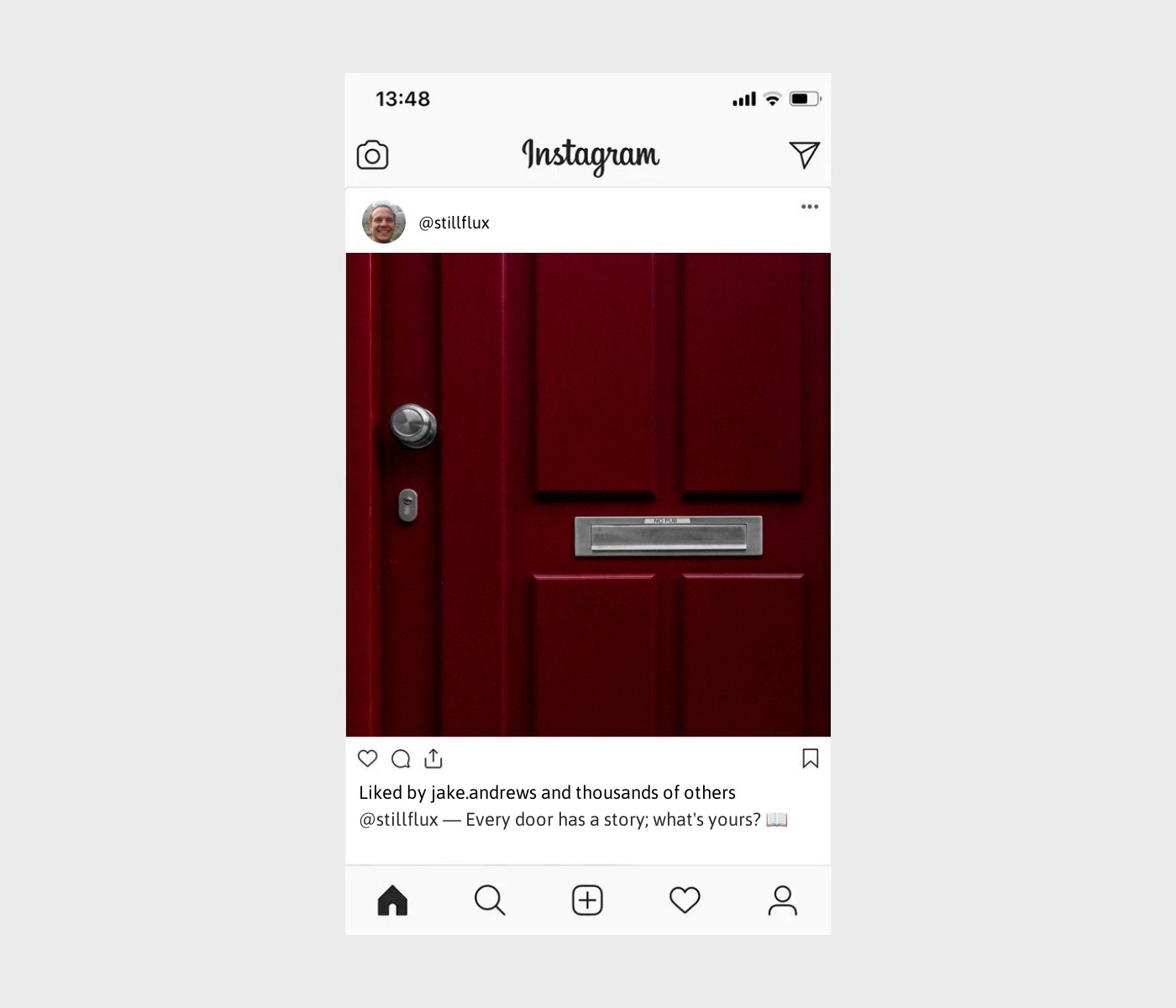 door-caption-for-instagram