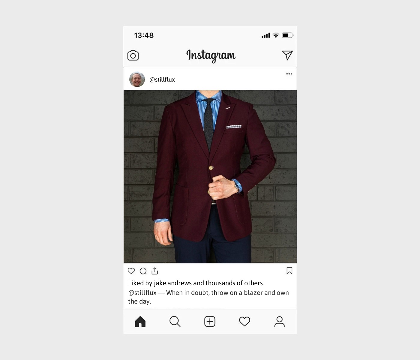 blazer-captions-for-instagram