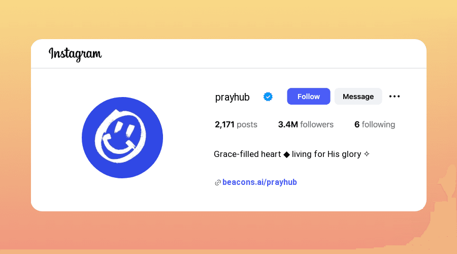 Aesthetic Instagram Bios for Christians design