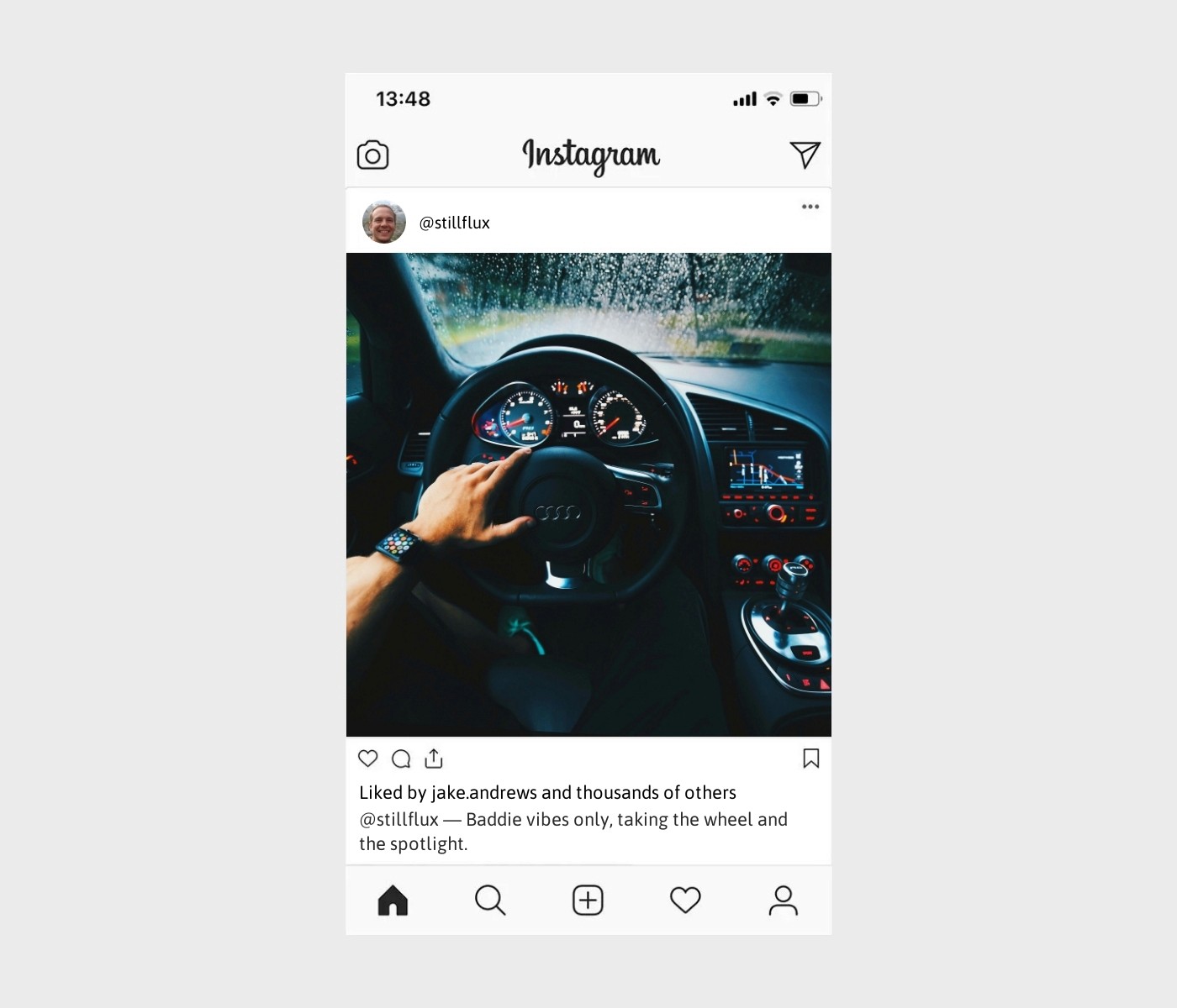 baddie-selfie-car-captions-for-instagram