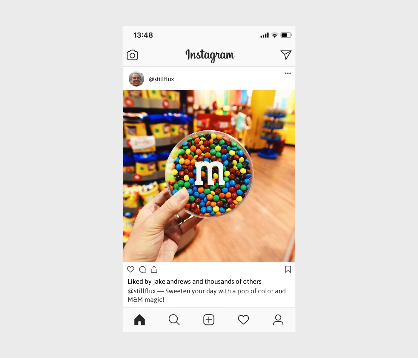 m-and-m-captions-for-instagram