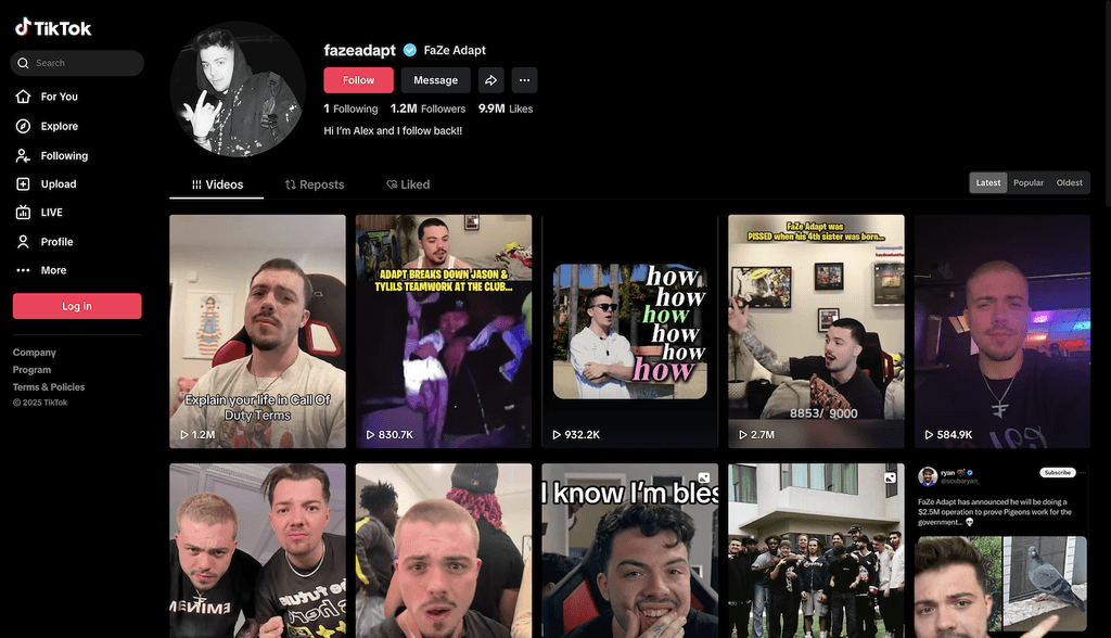 FaZe Adapt Bio: Age, Family & Facts - My Framer Site