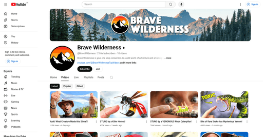 Top 10 Nature Youtubers to Watch in 2025 - My Framer Site