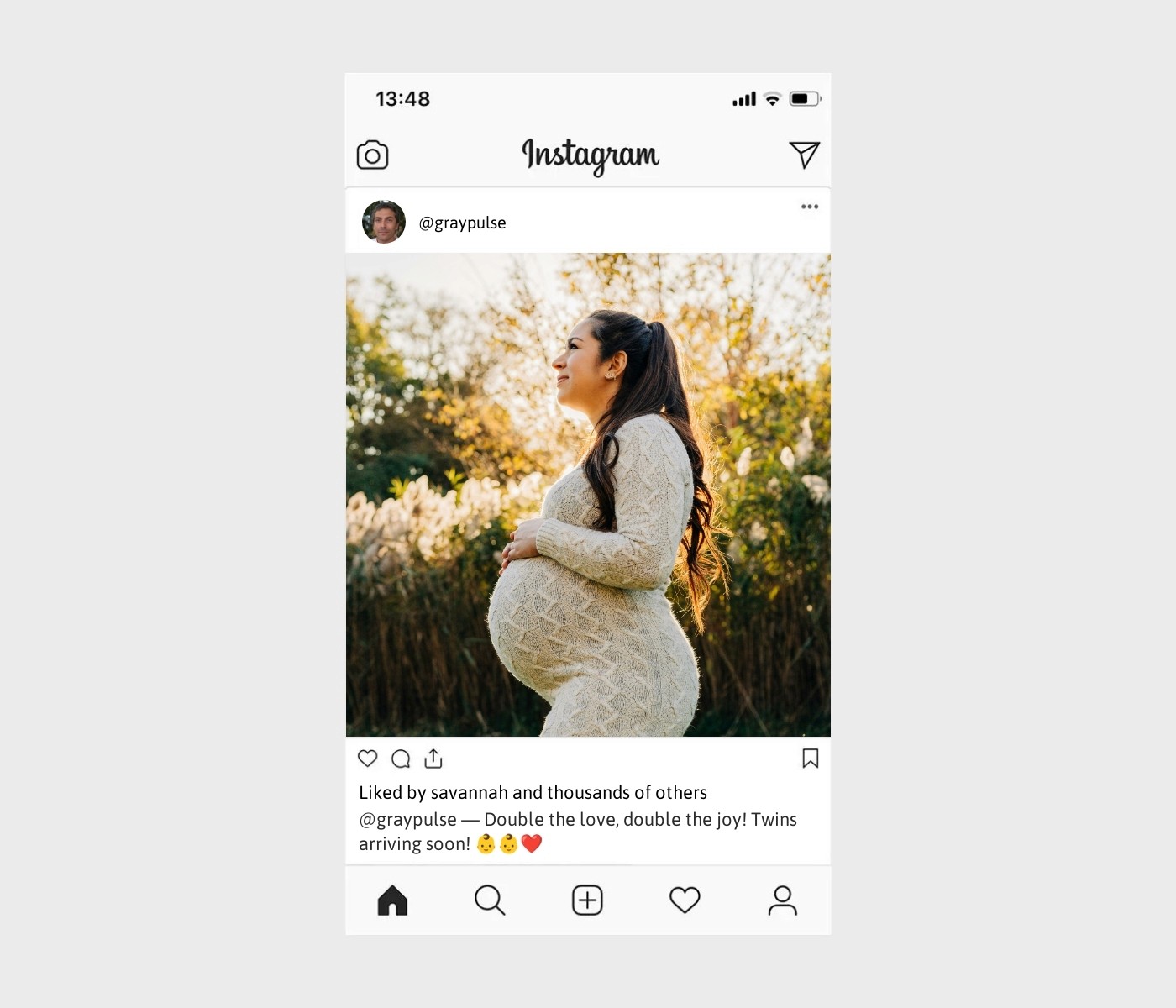 twin-pregnancy-announcement-captions-for-instagram