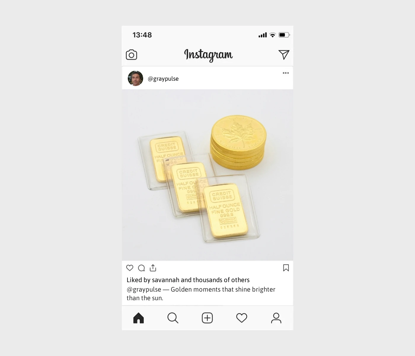 gold-captions-for-instagram