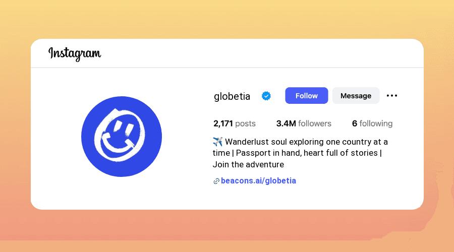 Travel Instagram Bios for Travellers ideas and examples