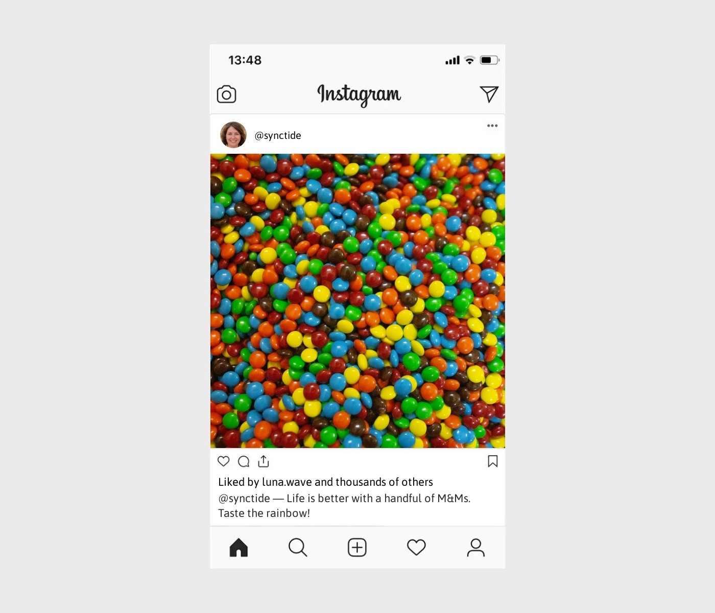 m-and-m-captions-for-instagram