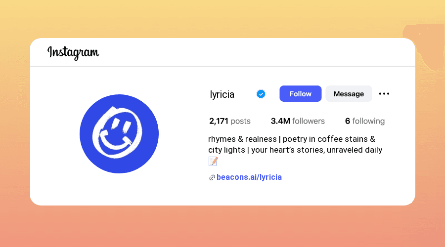 Poetry Instagram Bios samples