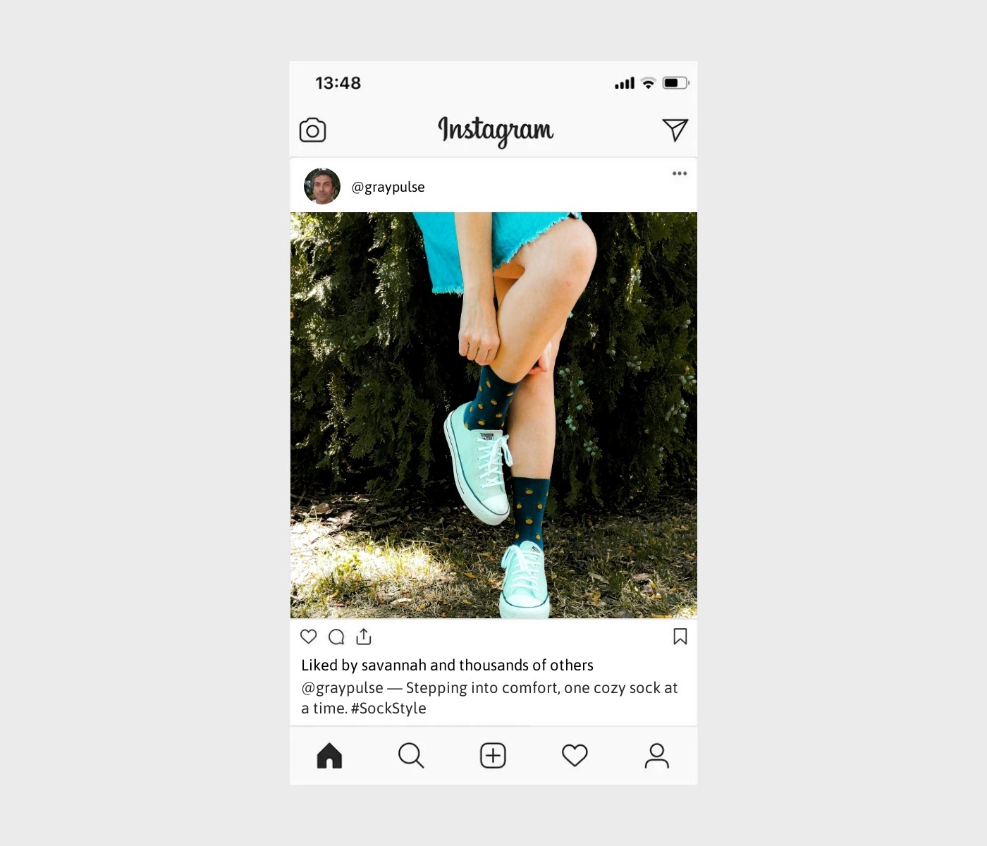 socks-captions-for-instagram