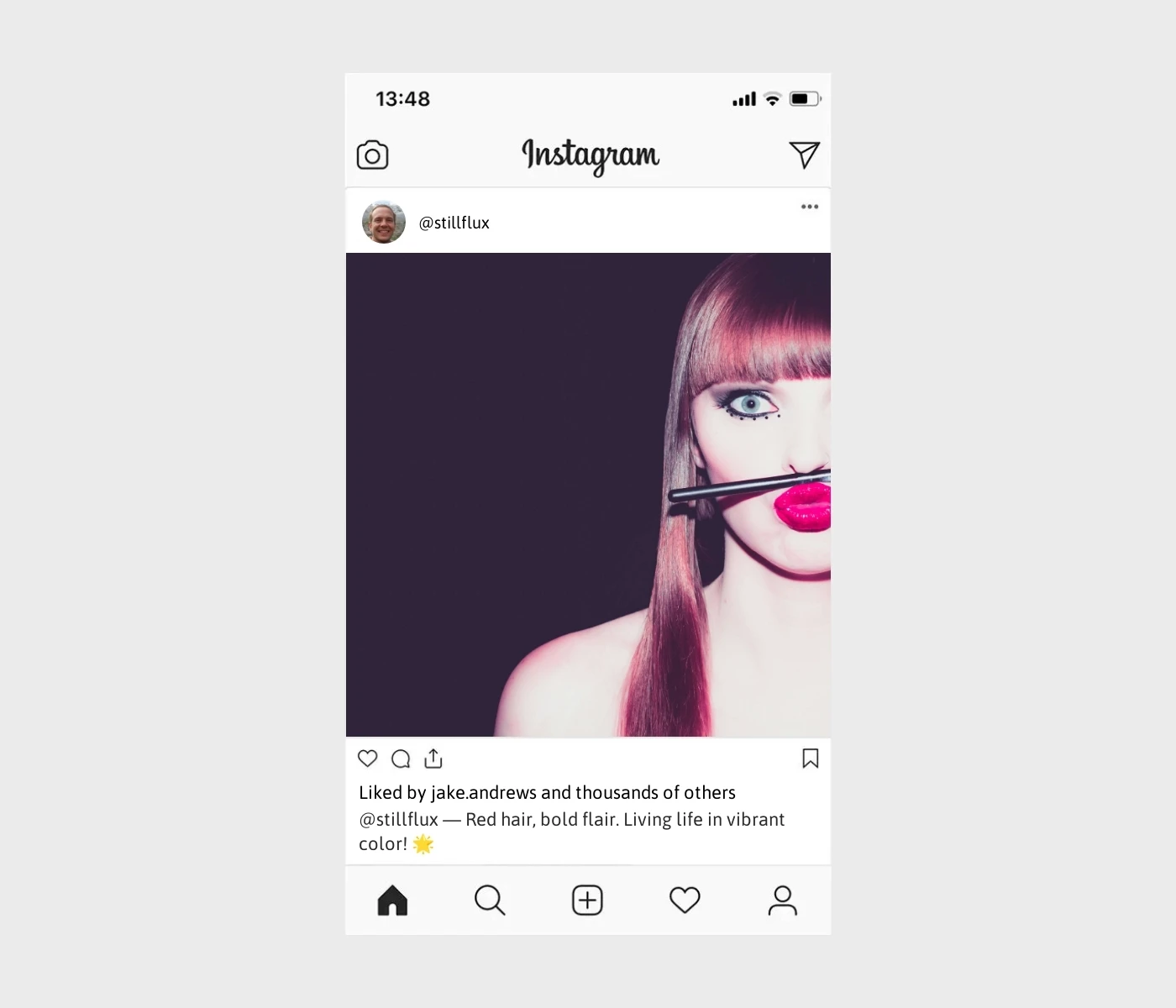 red-hair-captions-for-instagram